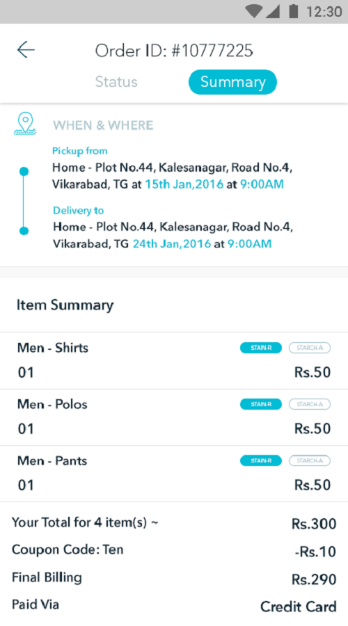 Laundry Kart - Hyper Local Services App screenshot 1